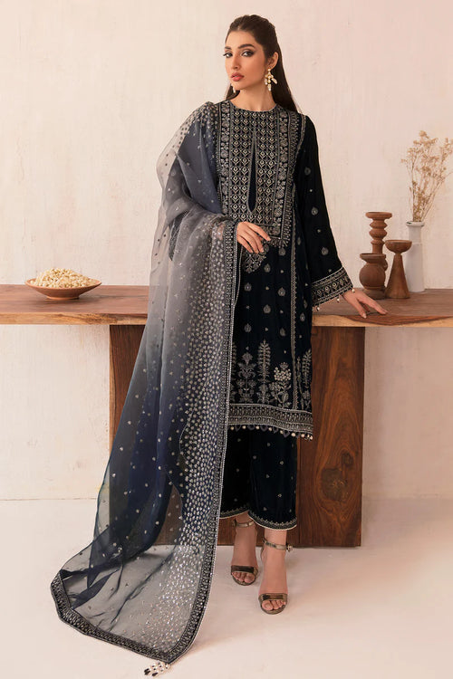 Embroidered Velvet Formal VF-2003